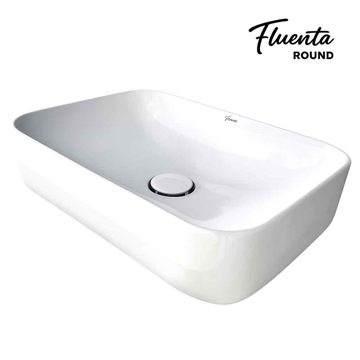 Slika Lavabo Fluenta Round nadgradni 615x360 mm